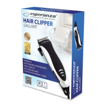 Esperanza EBC005S hair trimmers / clipper Black, White