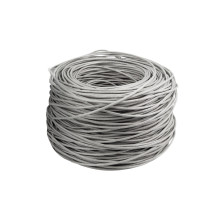 LANBERG LAN CABLE UTP CAT.5E 305M SOLID CU LSZH GREY CPR + FLUKE PASSED