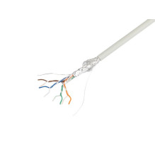 LANBERG LAN CABLE SFTP CAT.5E 305M SOLID CU LSZH GREY CPR + FLUKE PASSED