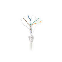 LANBERG LAN CABLE SFTP CAT.5E 305M SOLID CU LSZH GREY CPR + FLUKE PASSED