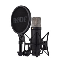 RØDE NT1 5-os kartos juodas kondensatorinis mikrofonas