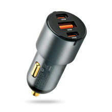 Car charger everActive CC-40Q USB QC3.0 + 2x USB-C PD 60W Car charger everActive CC-40Q USB QC3.0 + 2x USB-C PD 60W