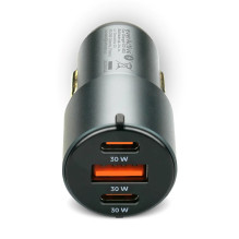 Car charger everActive CC-40Q USB QC3.0 + 2x USB-C PD 60W Car charger everActive CC-40Q USB QC3.0 + 2x USB-C PD 60W