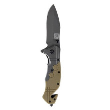 Commander Rescue 101 INC Knife, Black / Tan Commander Rescue 101 INC Knife, Black / Tan