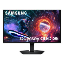 „Samsung G50F“ kompiuterio monitorius 68,6 cm (27") 2560 x 1440 pikselių „Quad HD OLED“ juodas