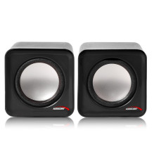 Audiocore AC870 B 2 juostų 3 W juodas, pilkas laidinis Audiocore AC870 B 2 juostų 3 W juodas, pilkas laidinis