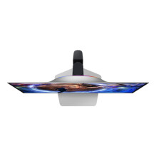 „Samsung G60SD“ kompiuterio monitorius 68,6 cm (27") 2560 x 1440 pikselių „Quad HD OLED“ sidabrinis