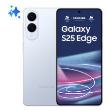 „Samsung Galaxy S25 Edge“ 6,7 colio dviguba SIM kortelė, „Android 15“, 5G, USB C tipo, 12 GB, 512 GB, 3900 mAh, mėlyna