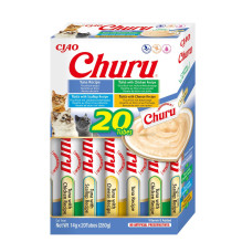 Cat Treats - Inaba Churu Variety Box, Tuna 20 x 14g