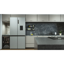 Haier Wine Bank 50 Serie 3 HWS49GAE Kompresorinis vyno aušintuvas Laisvai pastatomas Juoda 49 buteliai