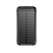 „PowerNeed S20000Q“ mobiliųjų įrenginių įkroviklis, universalus, juodas, su „Lightning“, saulės energija, USB, belaidis „PowerNeed S20000Q“ mobiliųjų įrenginių įkroviklis, universalus, juodas, su „Lightning“, saulės energija, USB, belaidis