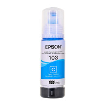 „Epson 103 EcoTank“ žydro rašalo buteliukas „Epson 103 EcoTank“ žydro rašalo buteliukas