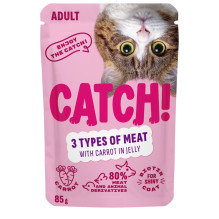 CATCH Three kinds of meat...
