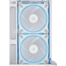 ASUS PRIME AP202 ARGB Mini Tower, baltas