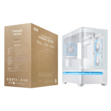 ASUS PRIME AP202 ARGB Mini Tower, baltas