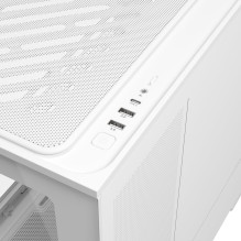 ASUS PRIME AP202 ARGB Mini Tower, baltas