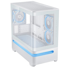 ASUS PRIME AP202 ARGB Mini Tower, baltas