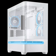 ASUS PRIME AP202 ARGB Mini Tower, baltas