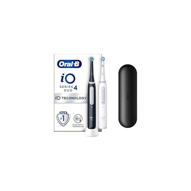 Oral-B Oral-B Oral-B iO Series 4 Duo Matt Black-Quite Wh