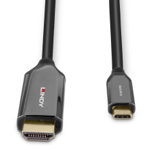 Adapteris - USB Type C į HDMI 8K60 1m Laidas 48Gbps Auksu Padengtas Adapteris - USB Type C į HDMI 8K60 1m Laidas 48Gbps Auksu Padengtas