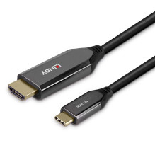 Adapteris - USB Type C į HDMI 8K60 1m Laidas 48Gbps Auksu Padengtas Adapteris - USB Type C į HDMI 8K60 1m Laidas 48Gbps Auksu Padengtas