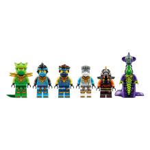 Žaislų Rinkinys - LEGO NINJAGO 71869 Žemės Grobis, 1214 Detalės, 6 Minifigūrėlės, 170 mm (P) × 350 mm (G) × 240 mm (A) Žaislų Rinkinys - LEGO NINJAGO 71869 Žemės Grobis, 1214 Detalės, 6 Minifigūrėlės, 170 mm (P) × 350 mm (G) × 240 mm (A)