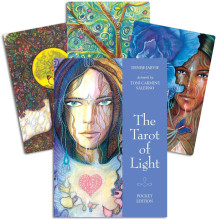 Kolekcionuojamos Kortelės - The Tarot of Light Pocket Edition 78 Cards, Instruction Manual, Blue Angel Kolekcionuojamos Kortelės - The Tarot of Light Pocket Edition 78 Cards, Instruction Manual, Blue Angel