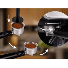ELDOM PRESSURE COFFEE MACHINE ECK1 1.7 L 20 BAR ELDOM PRESSURE COFFEE MACHINE ECK1 1.7 L 20 BAR
