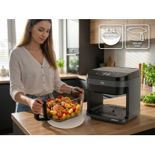 ELDOM FR500 AIR FRYER GLASS CONTAINER 5.5 L ELDOM FR500 AIR FRYER GLASS CONTAINER 5.5 L
