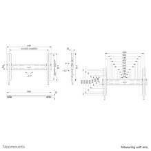 TV SET ACC WALL MOUNT / WL35S-850BL16 NEOMOUNTS TV SET ACC WALL MOUNT / WL35S-850BL16 NEOMOUNTS