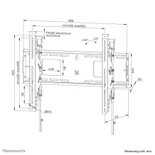 TELEVIZORIAUS ACC SIENINĖS MONTAVIMAS / WL35-750BL16 NEOMONTS TELEVIZORIAUS ACC SIENINĖS MONTAVIMAS / WL35-750BL16 NEOMONTS