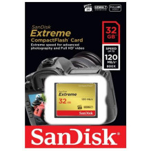 MEMORY COMPACT FLASH 32GB / SDCFXSB-032G-G46 SANDISK