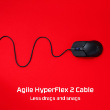 PELĖ USB OPTINĖ PULSEFIRE / HASTE 2 JUODA HYPERX