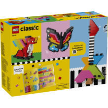 LEGO CLASSIC 11045 Kūrybingos spalvingos kaladėlės LEGO CLASSIC 11045 Kūrybingos spalvingos kaladėlės