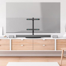 TV SET ACC DESKTOP STAND / 32-65" BLACK PT2-B ONKRON