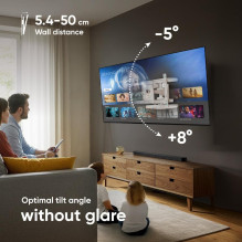 TV SET ACC WALL MOUNT / 40-75" / WHITE M6L-W ONKRON
