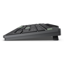 Lenovo 4Y41R69489 klaviatūra namams / biurui, „Bluetooth“, JAV anglų, juoda, žalia