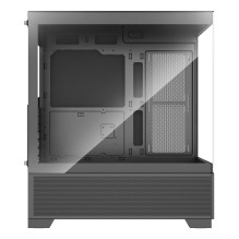 Case, XILENCE, XG172, MidiTower, Case product features Fan control panel / Transparent panel, Not included, Colour Black