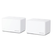 Wireless Router, MERCUSYS, Wireless Router, 2-pack, 3000 Mbps, Mesh, 3x10 / 100 / 1000M, HALOH80X(2-PACK)