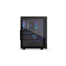 Case, ENDORFY, Ventum 200 ARGB, MidiTower, Case product features Transparent panel, Not included, ATX, MicroATX, MiniITX