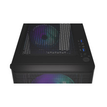 Korpusas, ENDORFY, Ventum 200 ARGB, MidiTower, Korpuso savybės: Skaidrus skydelis, Nepridedamas, ATX, MicroATX, MiniITX,