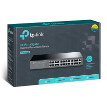 Switch, TP-LINK, 24x10Base-T / 100Base-TX / 1000Base-T, TL-SG1024D