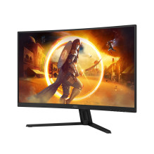 AOC G4 CQ32G4VE kompiuterio monitorius 80 cm (31,5 colio) 2560 x 1440 pikselių „Quad HD“ LCD juodas, pilkas