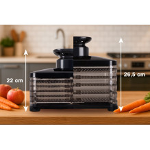 ELDOM SG520 FOOD DEHYDRATOR 400 W BLACK ELDOM SG520 FOOD DEHYDRATOR 400 W BLACK