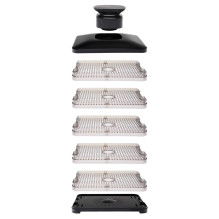 ELDOM SG520 FOOD DEHYDRATOR 400 W BLACK ELDOM SG520 FOOD DEHYDRATOR 400 W BLACK