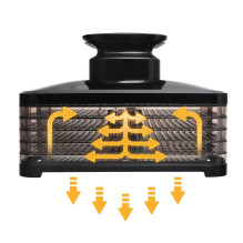 ELDOM SG520 FOOD DEHYDRATOR 400 W BLACK ELDOM SG520 FOOD DEHYDRATOR 400 W BLACK