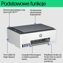 HP Smart Tank 580 daugiafunkcis spausdintuvas, namams ir namų biurui, spausdinimas, kopijavimas, nuskaitymas, belaidis d