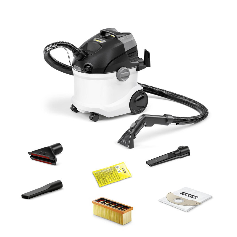 Vacuum CleanerKARCHERSpray extraction cleaner SE 5 CarWet / dry / Car cleaning1000 WattsWhiteWeight 7.5 kg1.081-231.0