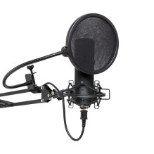 STAGG SUM45 komplektas - USB mikrofonų komplektas su mikrofonu, stovu, amortizatoriumi, pop filtru ir USB laidu STAGG SUM45 komplektas - USB mikrofonų komplektas su mikrofonu, stovu, amortizatoriumi, pop filtru ir USB laidu