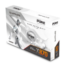 Motininė plokštė - Sapphire PURE X870A, Wi-Fi 7, AMD Ryzen, 256 GB DDR5 Motininė plokštė - Sapphire PURE X870A, Wi-Fi 7, AMD Ryzen, 256 GB DDR5
